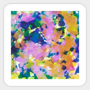 Abstract Watercolor 9 Sticker